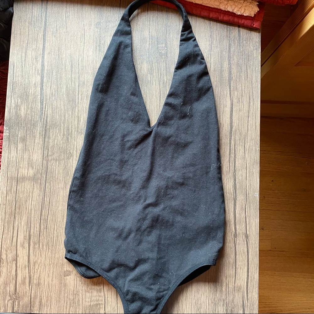 Deep v bodysuit
